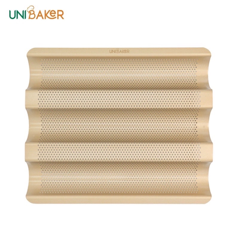 Khay nướng bánh mì lượn sóng cao cấp UNIBAKER