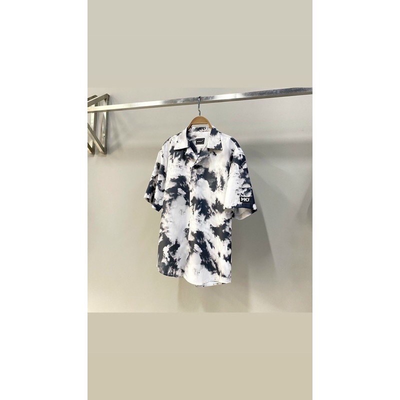 Áo sơmi hoạ tiết mây cổ vest #MENDE# | BigBuy360 - bigbuy360.vn