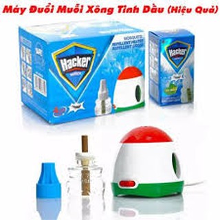 MÁY ĐUỔI MUỖI XÔNG TINH DẦU HACKER