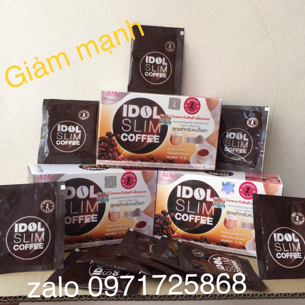 idol slim coffee (Mâu cũ)