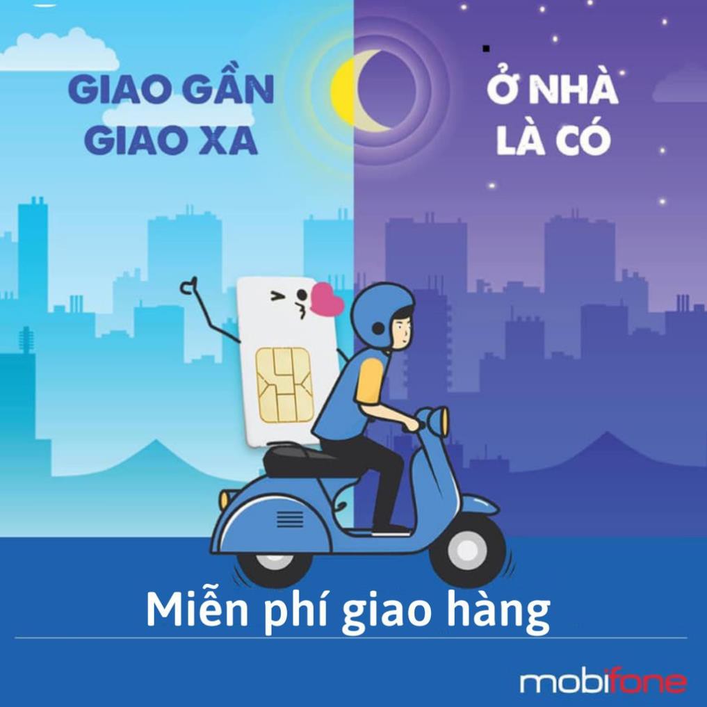 Sim 4g 1 năm 💝FREESHIP💝 sim 4g mobifone vào mạng tốc độ cao trọn gói 1 năm phù hợp nhiều đối tượng - SIMCUONGHA