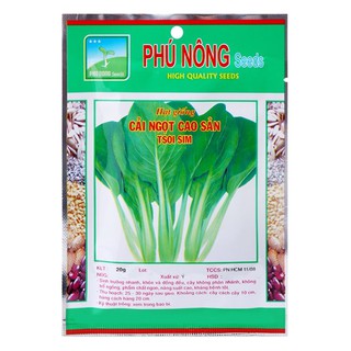 CẢI BẸ TRẮNG ITALIA PHÚ NÔNG _GÓI 20GRAM