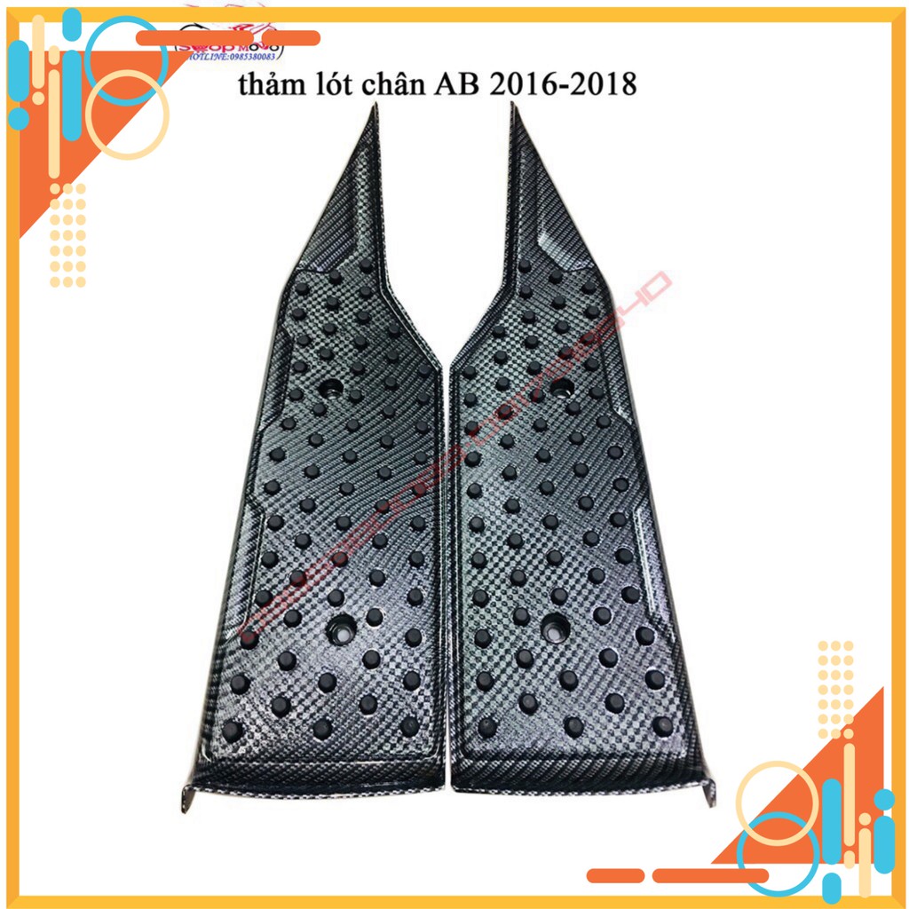 bộ các bon 4 món xe AB 2016-2019