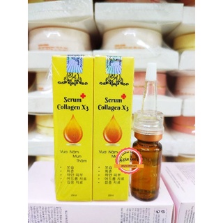 Serum collgen x3 giảm nám mụn thâm da mặt 20ml