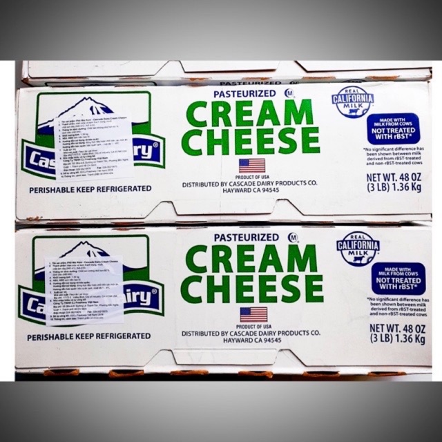 Cream chese mỹ nguyên cây 1,36kg