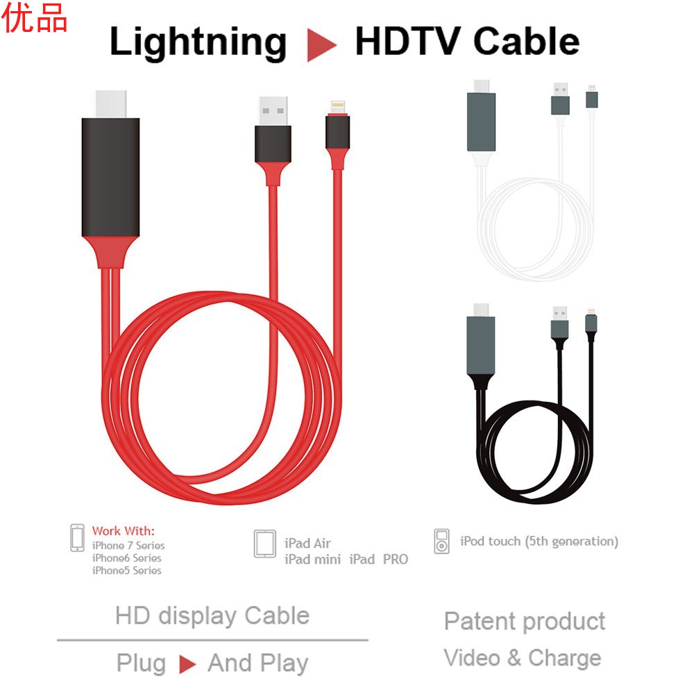 Thiết Bị Chuyển Đổi Màn Hình Điện Thoại Apple7 8 11 12 Pro Sang Hdmi