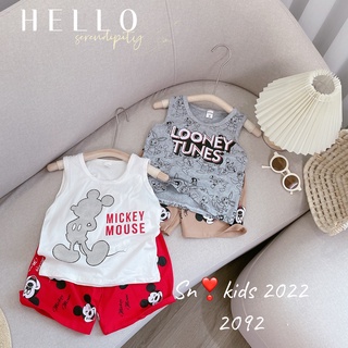 Cặp mickey ba lỗ SN bé trai
