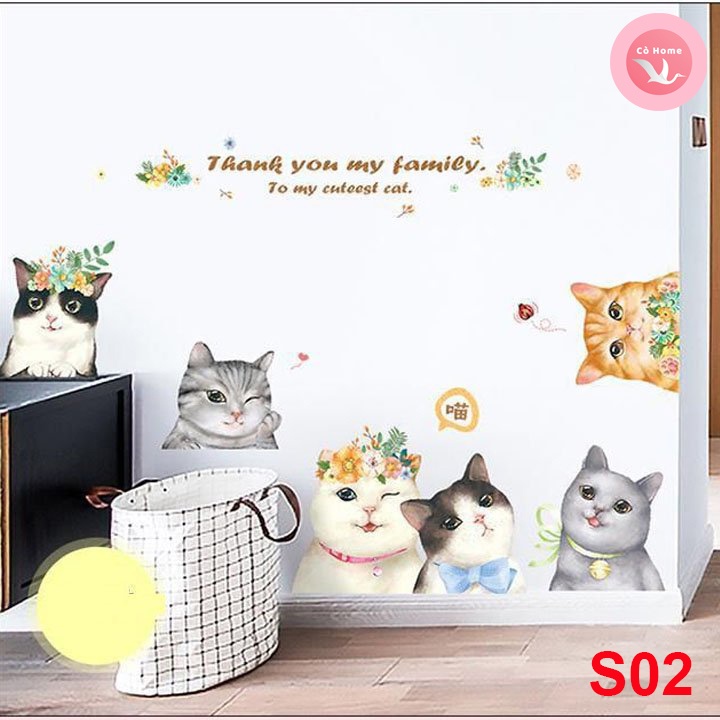 Decal dán tường  phong cách trung hoa cổ, sơn thủy, trang trí phòng ngủ, phòng khách