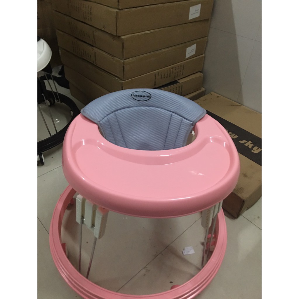 Xe tròn tập đi, xe tập đi cho bé THAY ĐỔI ĐỘ CAO - HÀNG CHÍNH HÃNG ( bảo hành 12 tháng)