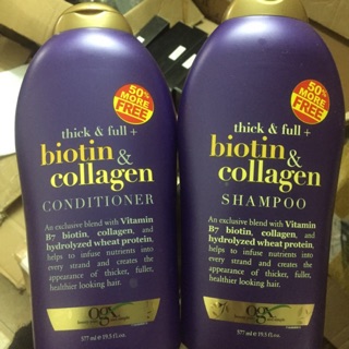 Cặp gội xả biotin 385ml