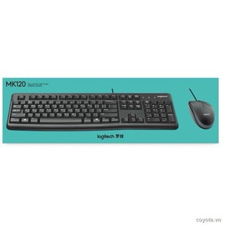 Bàn Phím Đen 3.30 Logitech K120K100 Mk200