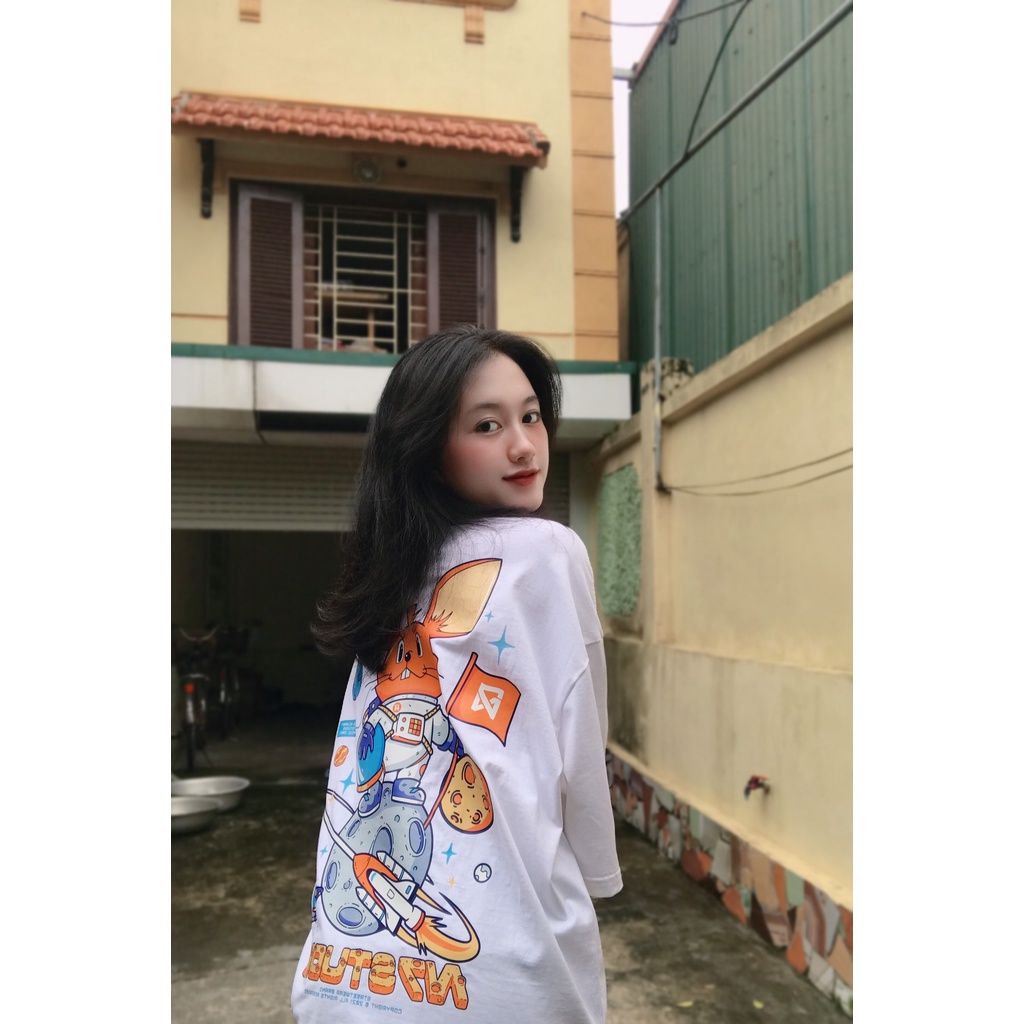 Áo thun unisex N7 Kai Astronaut phông tay lỡ nam nữ form rộng Local Brand | BigBuy360 - bigbuy360.vn