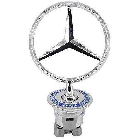 Logo Mercedes Gắn Trang Trí Nắp Capo Cao Cấp