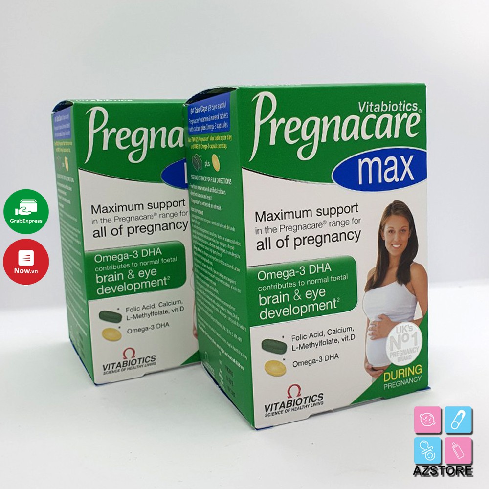 Vitamin bầu Pregnacare Max 84V - Tổng hợp cho bà bầu Pregnacare max của anh