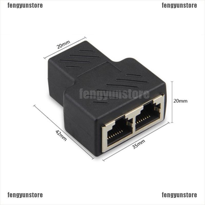 Đầu Nối Chia Mạng Lan Rj45 1 Sang 2 | BigBuy360 - bigbuy360.vn