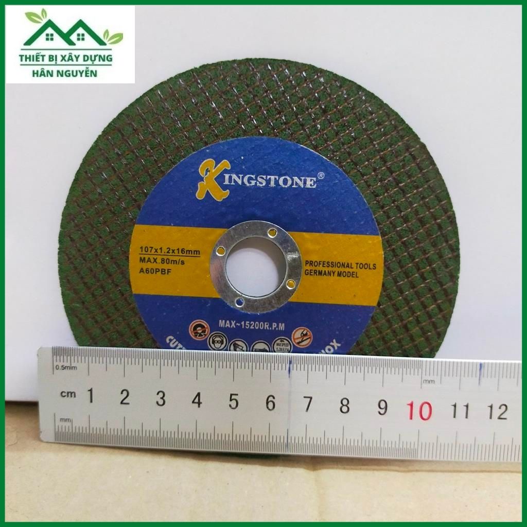 Lưỡi cắt sắt Kingstone 107mm dùng cho máy cắt cầm tay 1 tấc,đá cắt sắt