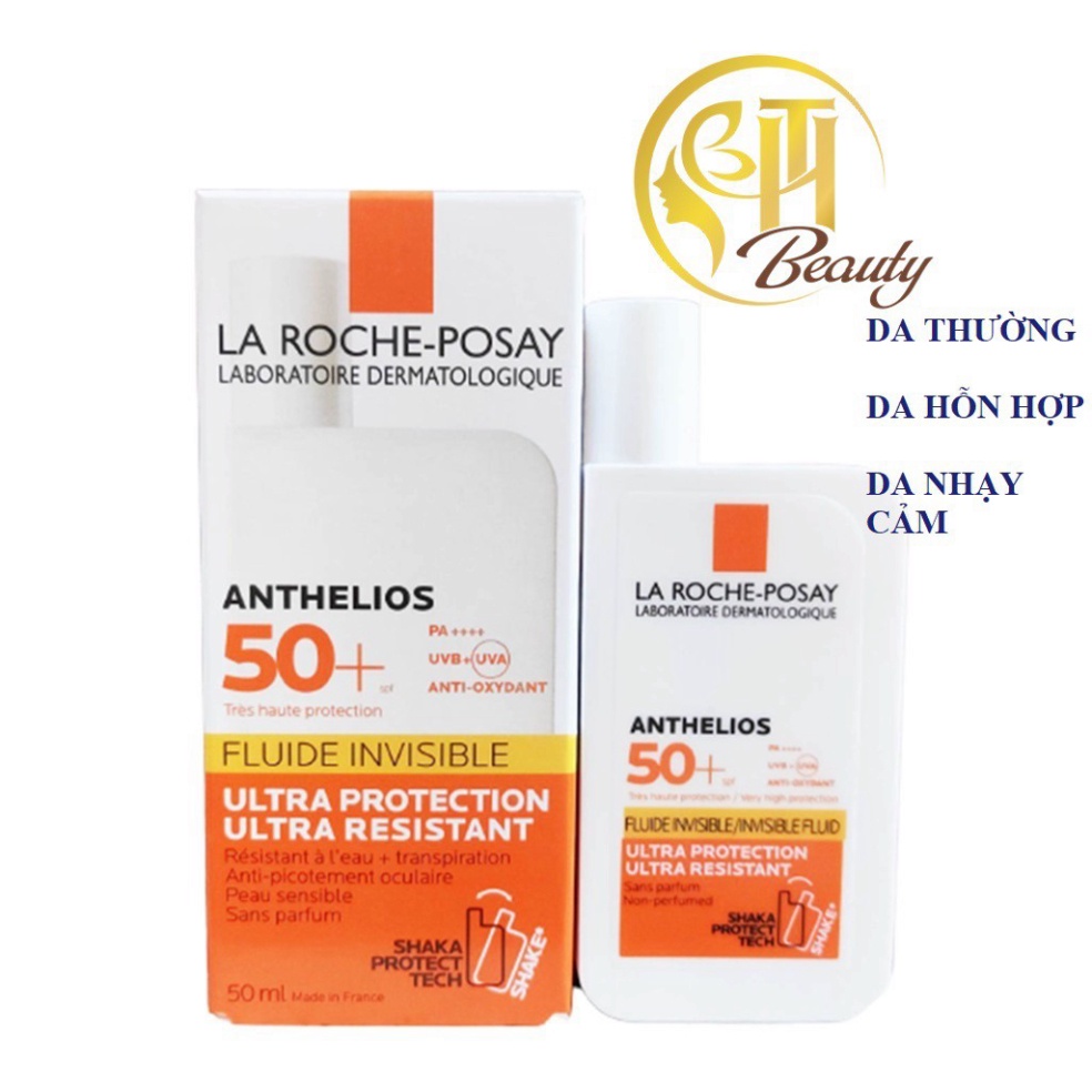 Kem Chống Nắng Cho Da Dầu La Roche Posay Anthelios Gel Cream SPF 50+ - YMK Beauty