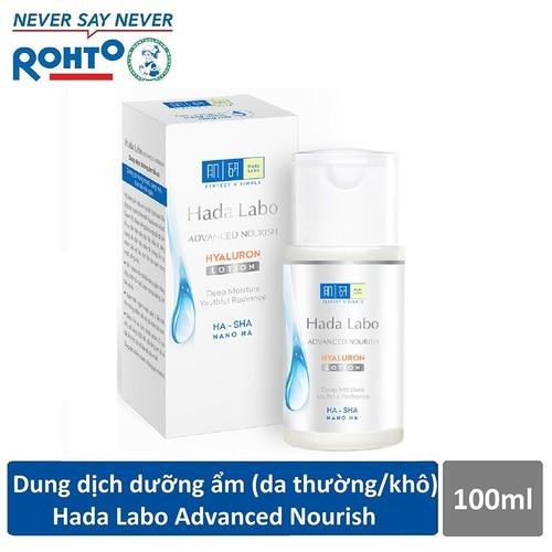 [Chính hãng] Dung dịch dưỡng ẩm tối ưu Hada Labo Advanced Nourish Lotion dùng cho da thường và da khô 100ml