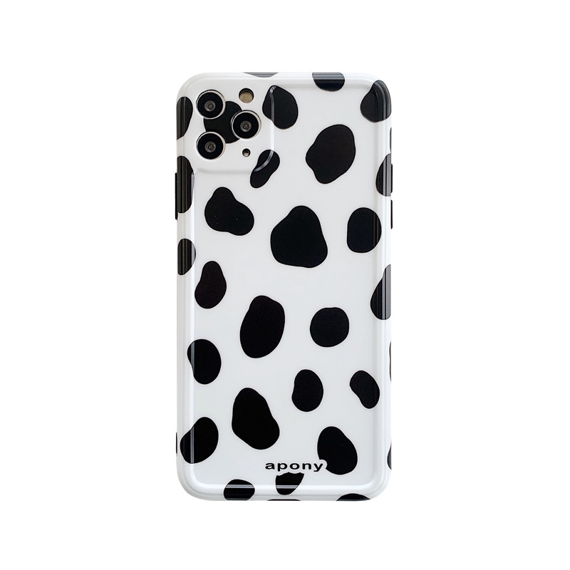 Ốp điện thoại mềm in họa tiết da bò cho iPhone 12 11 Pro MAX i7 i8 plus XR XS MAX SE 2020 | BigBuy360 - bigbuy360.vn