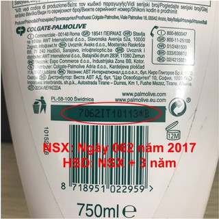 SỮA TẮM PALMOLIVE NATURALS 750ML
