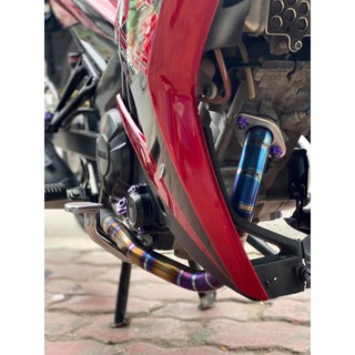 Cổ Titan Ex150 cho pô zin (trơn - nhám)