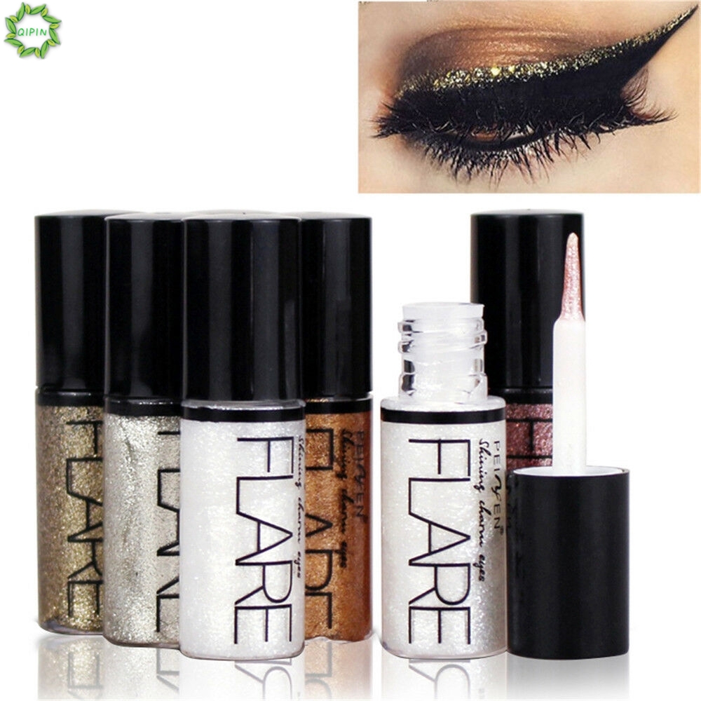 [Hàng mới về] Phấn mắt kiêm bút kẻ mắt FLARE 3.5g dạng lỏng chống thấm nước cho người mới bắt đầu