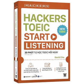 Sách - Hackers TOEIC Start: Listening - Thanh Hà Books