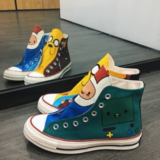 Giày cv 1970s custom xanh nâu