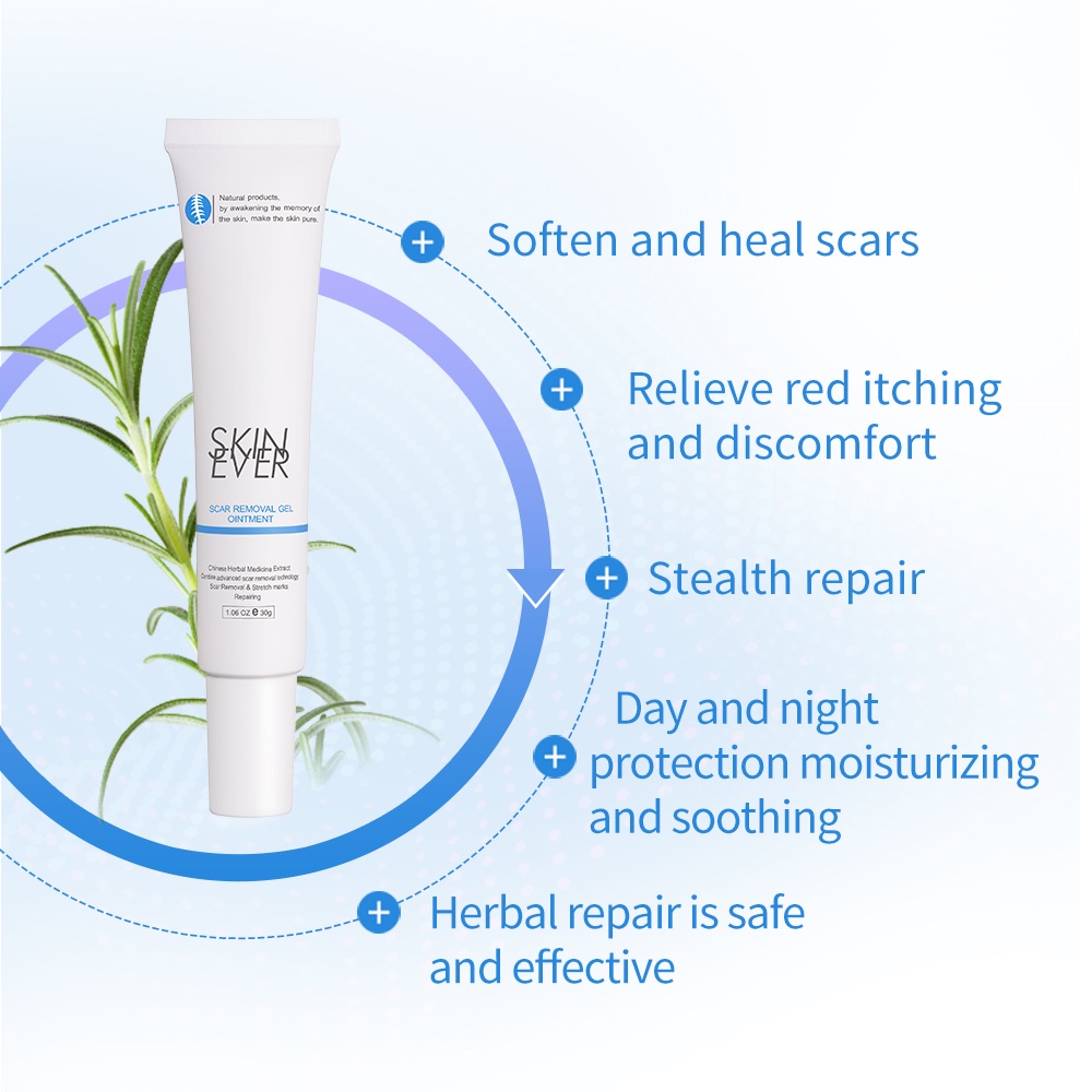 Bộ 2 gel hỗ trợ giảm sẹo SKIN EVER từ thảo dược tự nhiên chất lượng hiệu quả
