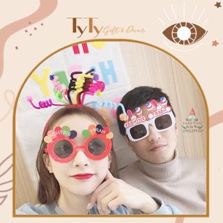 Cài Tóc Happy Birthday Cục Bông