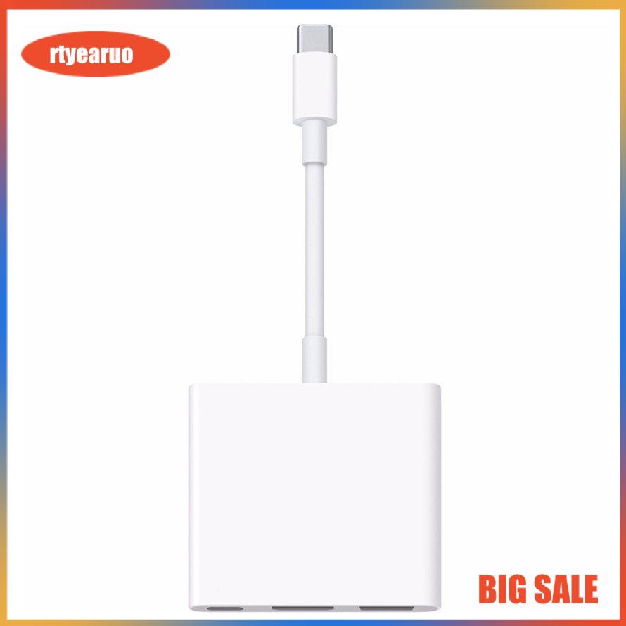 Adapter USB Type C chuyển đổi sang HDMI HUB RJ45 Thunderbolt 3 cho MacBook Dex