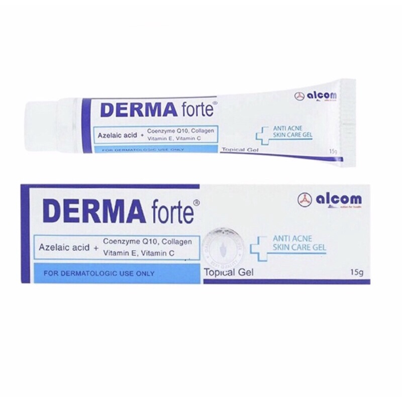 Gel giảm thâm mụn DERMA forte 15g