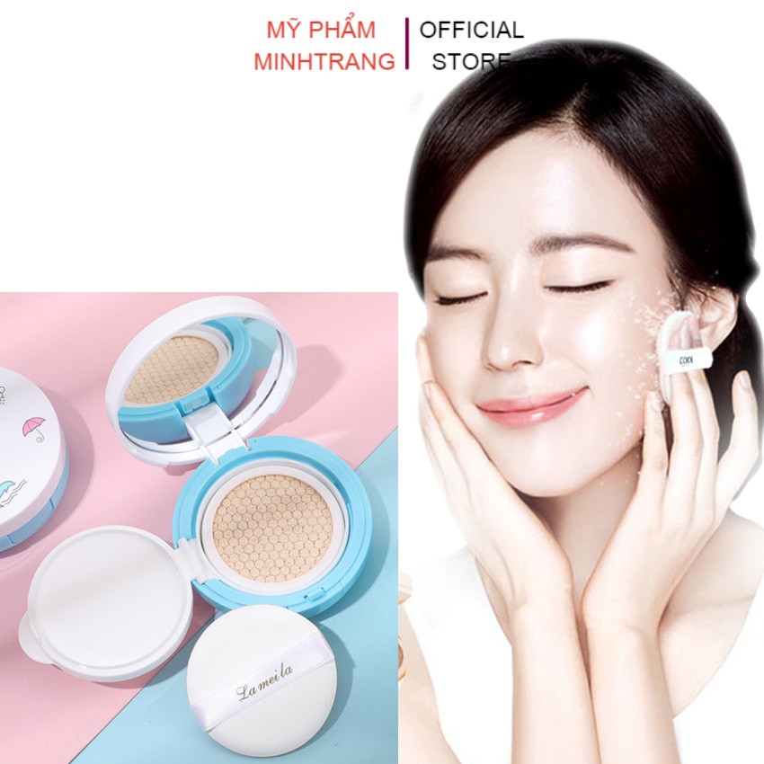 Phấn nước Lameila Cushion BB Cream 5078,phấn phủ nền kiềm dầu,che khuyết điểm tốt,lâu trôi,dưỡng ẩm,dưỡng trắng sáng da