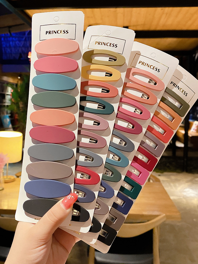 Bộ Kẹp Tóc Đơn Giản Phong Cách Hàn Quốc Cho Nữ