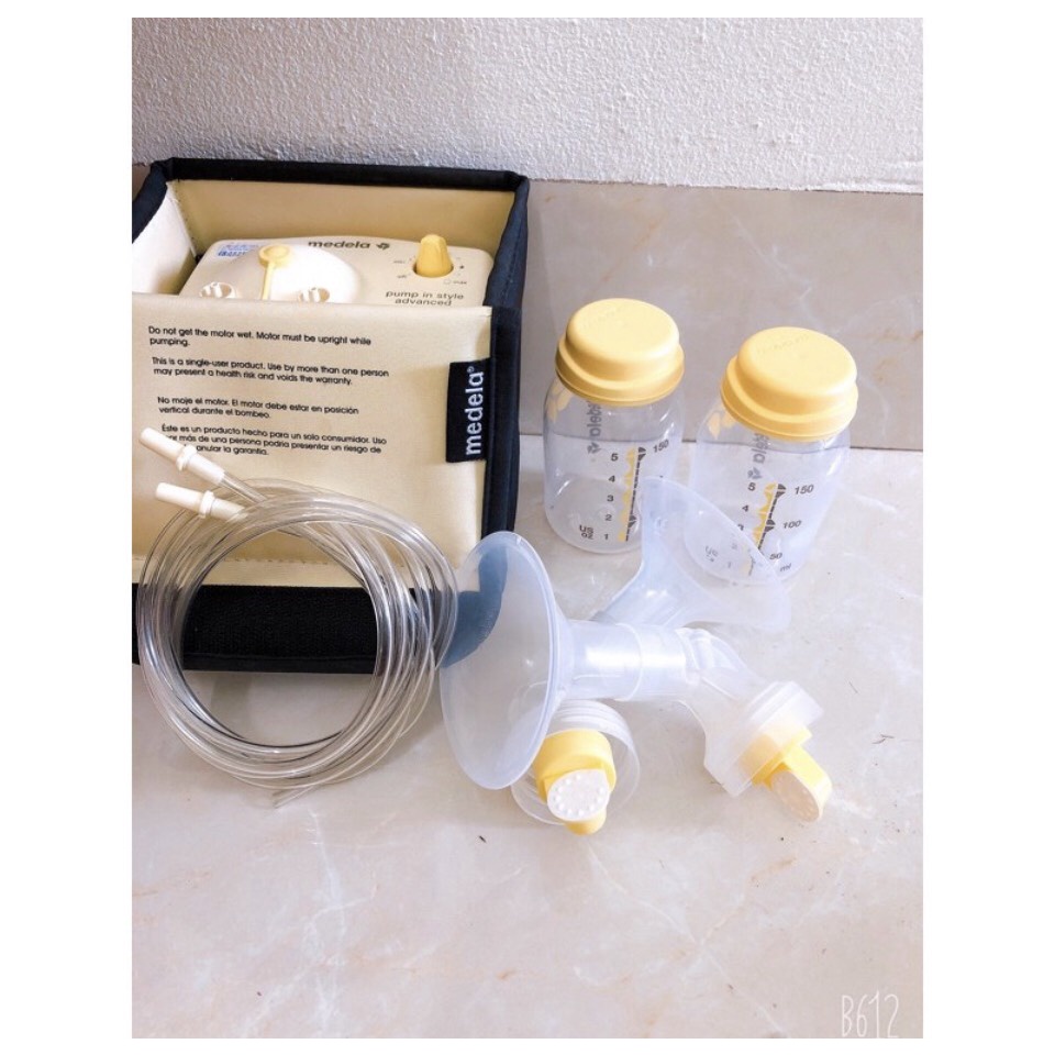 Máy hút sữa Medela Pump 7 level like new, phụ kiện mới