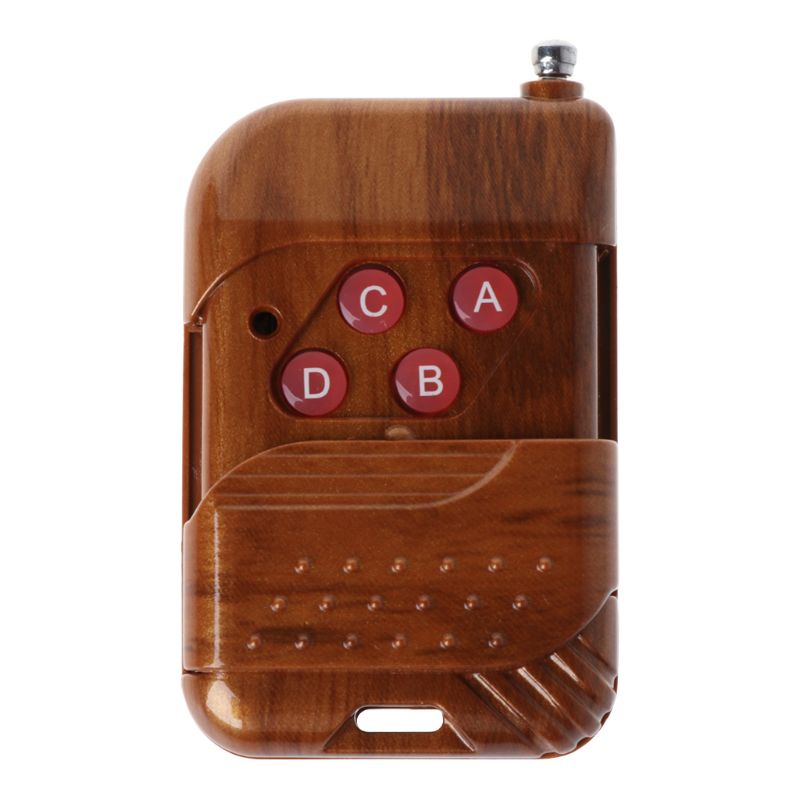 Bộ điều khiển từ xa 4 kênh không dây 315/ 433mhz thông dụng cho cửa ga ra
