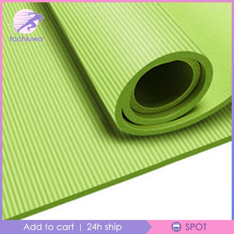 Thảm Tập Yoga / Thể Dục Chống Trượt Màu Đỏ NBR