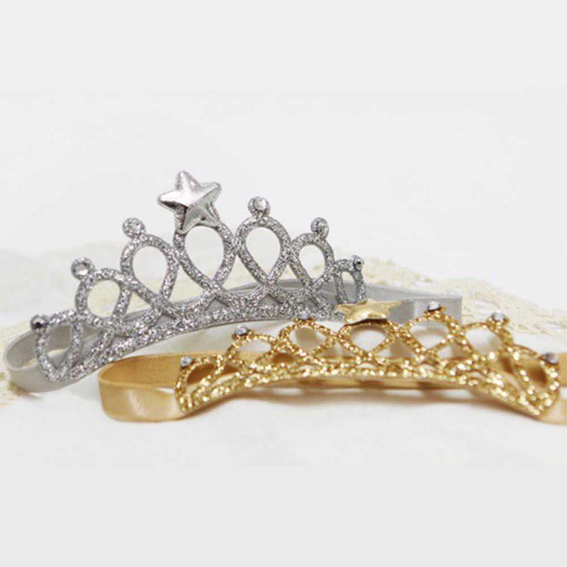 Băng đô vương miện xinh xắn cho các bé gái