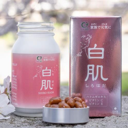 {Hàng Nhật} Shirohada - Hỗ trợ làm chậm lão hóa da, giúp làm trắng da tự nhiên, an toàn (90 viên)