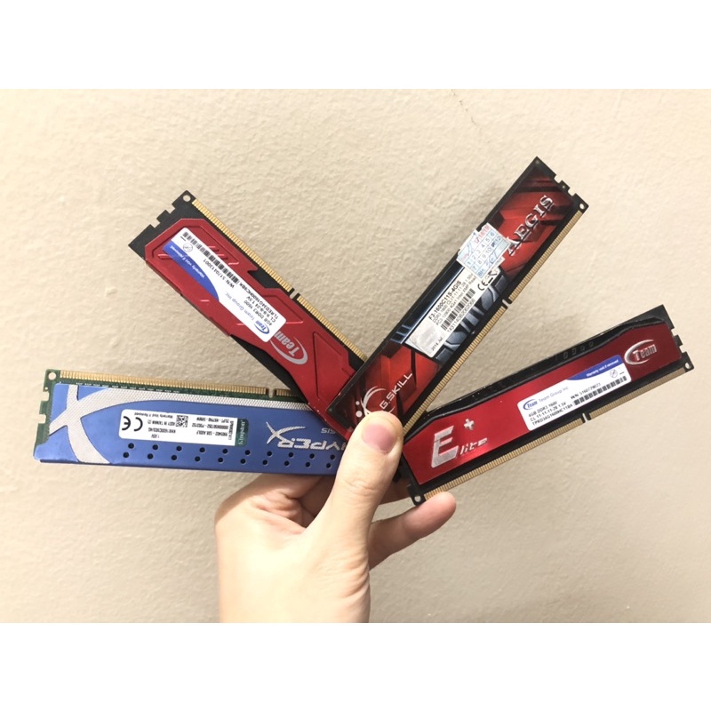 Ram tản 4G ddr3 buss 1600 giao ngẫu nhiên đồng giá