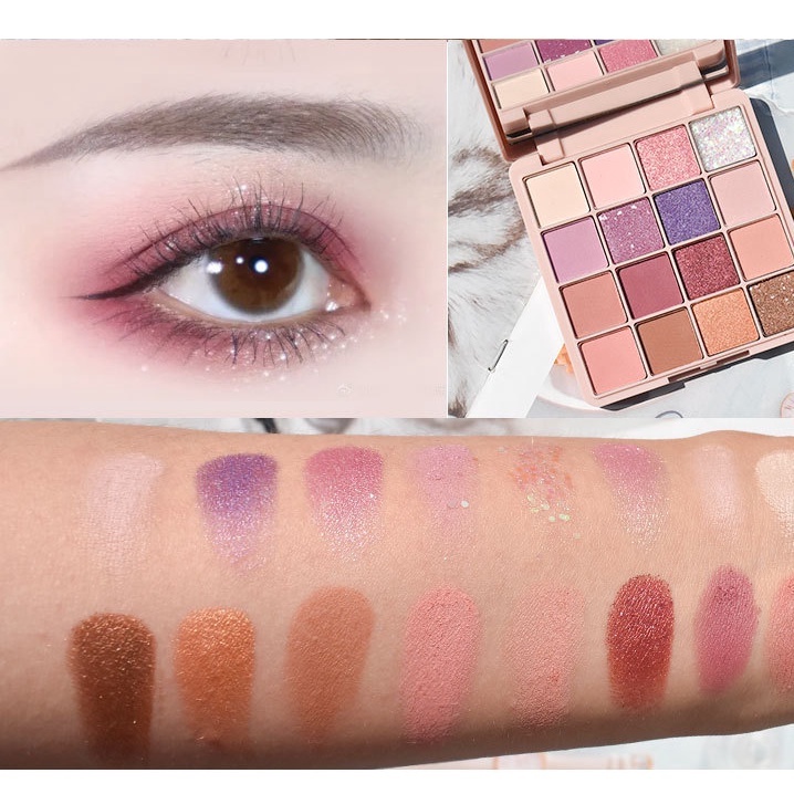 Bảng Phấn Mắt Lameila I'm Eye Shadow 16 ô- Phấn Mắt Hàng Nội Địa Trung HOT TRENDClovershop68 🍀🍀🍀 | BigBuy360 - bigbuy360.vn