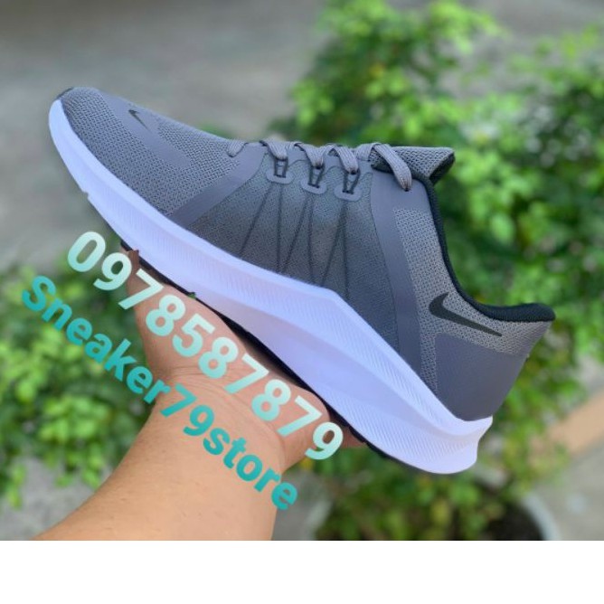 Giày Nike Running Quest 4 (2021) Xám Nam (M) [Auth - Chính Hãng - FullBox] Hình Ảnh Độc Quyền