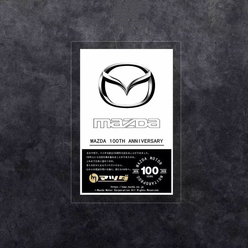 Miếng Dán Tĩnh Điện Trang Trí Kính Chắn Gió Xe Hơi Mazda CX 8 CX 5CX 3 CX 30azda 3 Mazda 2 RX8 RX7 BT50 787B