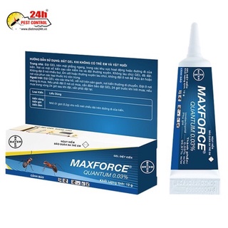 Diệt kiến dạng Gel Bayer Maxforce Quantum tuýp 12 gam