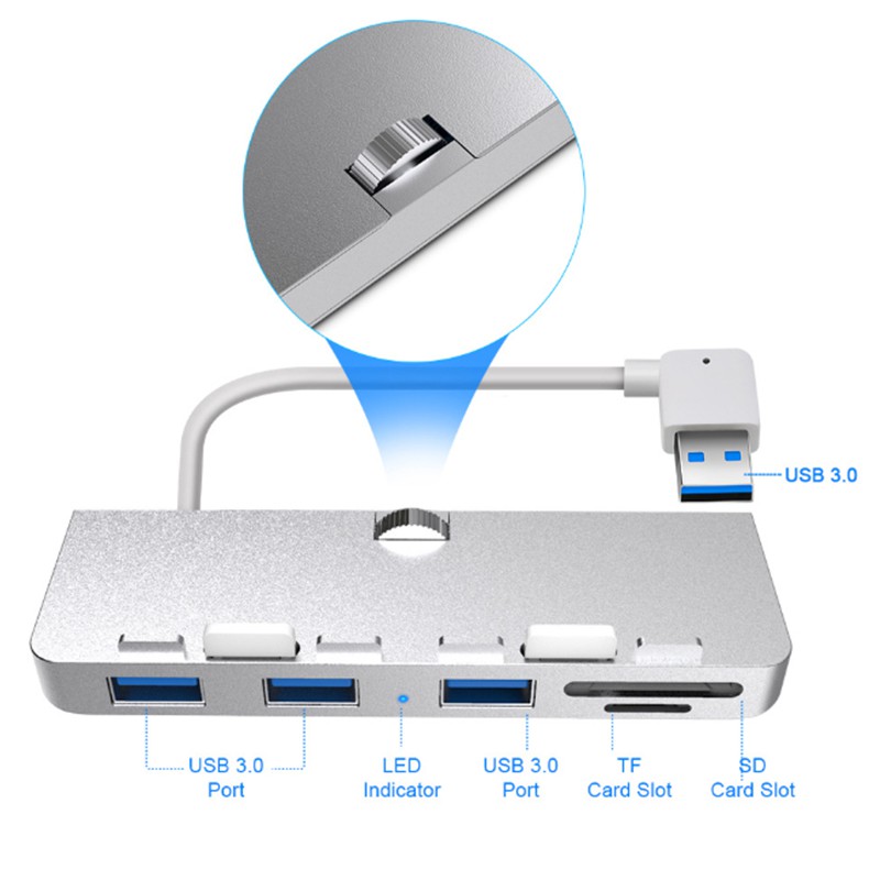 Bộ Chia 3 Cổng Usb 3.0 Cho Imac 21.5 27 Pro Slim Unibody