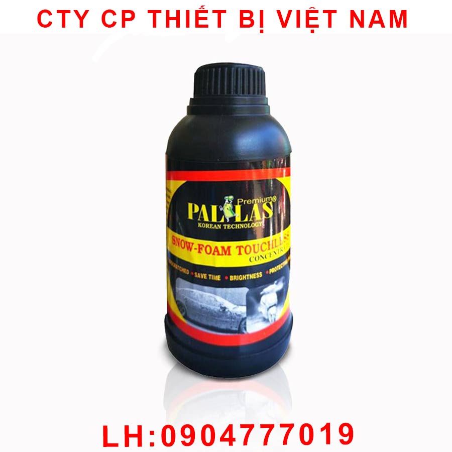 Dung dịch rửa xe bọt tuyết không chạm Pallas Snow-foam Touchless 500ml, nước rửa xe bảo vệ mặt sơn, không gây vết ố-P-0