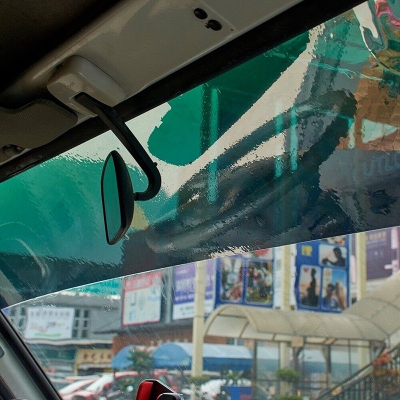 Miếng Dán Kính Chắn Gió Xe Hơi Chống Tia UV/ Nước Bằng PVC Kích Thước 20X150Cm Chất Lượng Cao