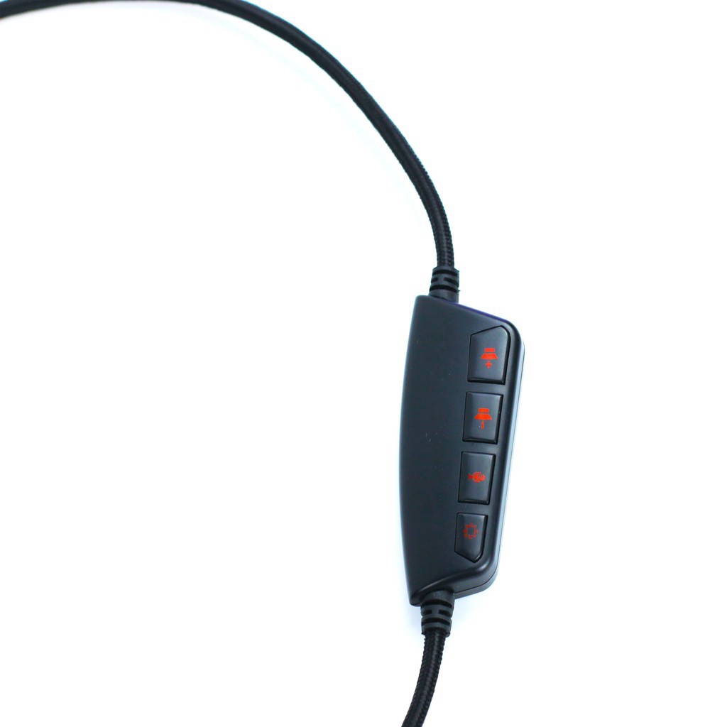 Tai nghe DareU EH925 Black Red 7.1 | BigBuy360 - bigbuy360.vn