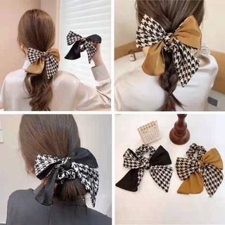 Dây buộc tóc đính nơ xinh xắn cho nữ