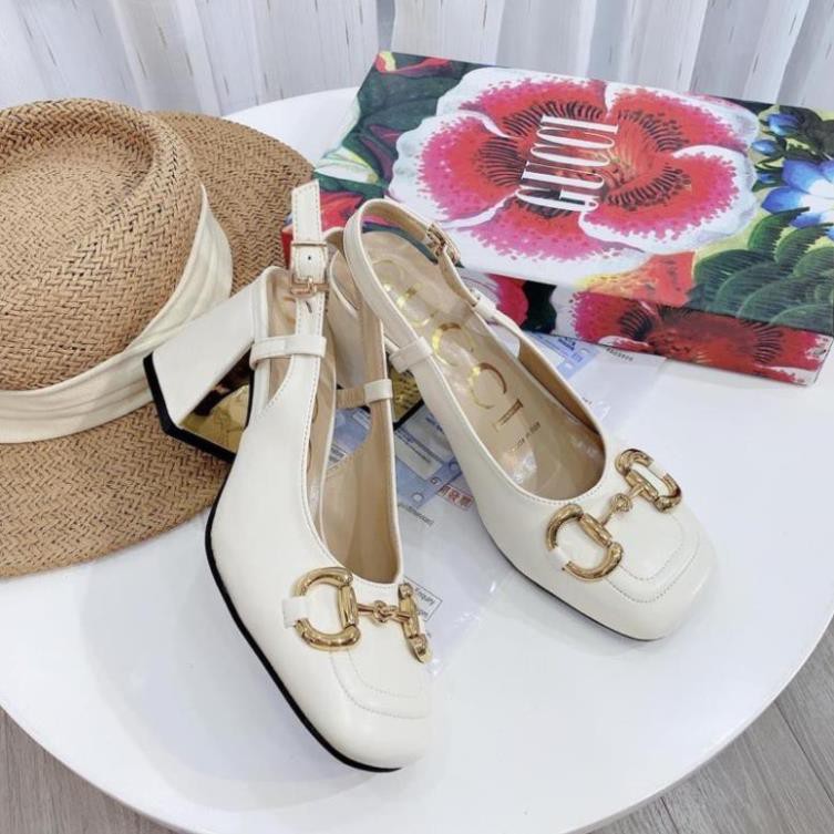 GIÀY GUỐC GC CAO GÓT 7 PHÂN,GIÀY ĐẾ BẰNG CHO NỮ